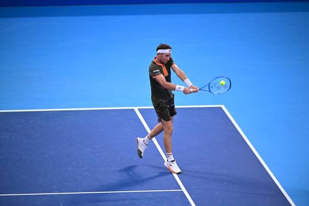 Casper Ruud (NOR), SEPTEMBER 25, 2025 - Tennis : Kinoshita Group Japan Open Tennis Championships 2025 Men s Singles round of 32 at Ariake Coliseum, Tokyo, Japan. Noxthirdxpartyxsales  aflo_304737199