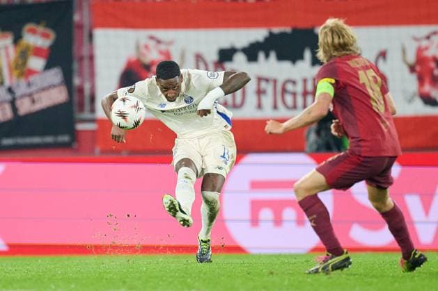 Salzburg, Austria September 25, 2025 Europa League 2025 2026 RB Salzburg vs FC Porto In the picture Pablo Rosario FC Red Bull Arena Copyright: xFotostandx xWassmuth,xFOTOGRAFxJUERGENxxWASSMUTH,xJUERGENxWASSMUTHx
