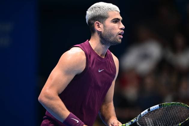 Carlos Alcaraz (ESP), SEPTEMBER 25, 2025 - Tennis : Kinoshita Group Japan Open Tennis Championships 2025 Men s Singles round of 32 at Ariake Coliseum, Tokyo, Japan. Noxthirdxpartyxsales  aflo_304733372