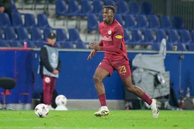Salzburg, Austria September 25, 2025 Europa League 2025 2026 RB Salzburg vs FC Porto In the picture Joane Gadou RB Red Bull Arena Copyright: xFotostandx xWassmuth,xFOTOGRAFxJUERGENxxWASSMUTH,xJUERGENxWASSMUTHx