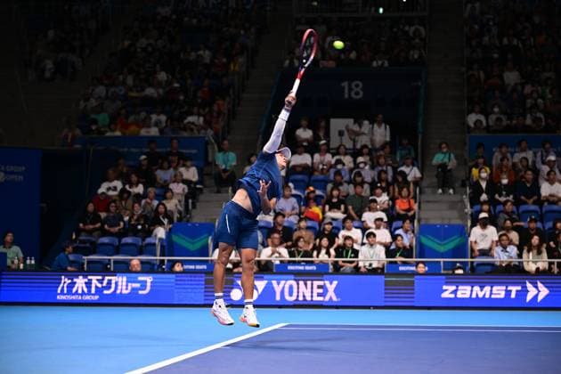 Sebastian Baez (ARG), SEPTEMBER 25, 2025 - Tennis : Kinoshita Group Japan Open Tennis Championships 2025 Men s Singles round of 32 at Ariake Coliseum, Tokyo, Japan. Noxthirdxpartyxsales  aflo_304733353