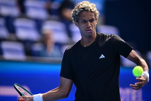 Gabriel Diallo (CAN), SEPTEMBER 25, 2025 - Tennis : Kinoshita Group Japan Open Tennis Championships 2025 Men s Singles round of 32 at Ariake Coliseum, Tokyo, Japan. Noxthirdxpartyxsales  aflo_304797490