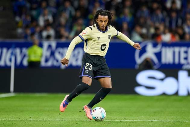 Real Oviedo v FC Barcelona, Barca - LaLiga EA Sports Jules Kounde of FC Barcelona in action during the LaLiga EA Sports match between Real Oviedo and FC Barcelona at Carlos Tartiere on September 25, 2025, in Oviedo, Spain. Oviedo Carlos Tartiere Asturias Spain RL_ROVvFCB_000223 Copyright: xRicardoxLarreinax
