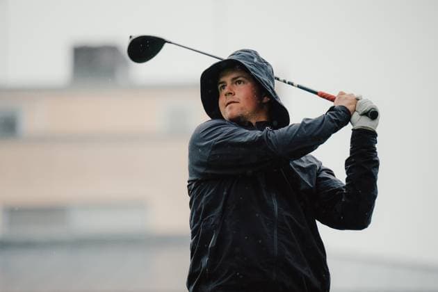 GOLF - DP World Tour Qualifying School EBREICHSDORF,AUSTRIA,26.SEP.25 - GOLF - DP World Tour Qualifying School, GC Schloss Ebreichsdorf. Image shows Jakob Lehner (AUT).  GEPAxpictures xAlexanderxSolc
