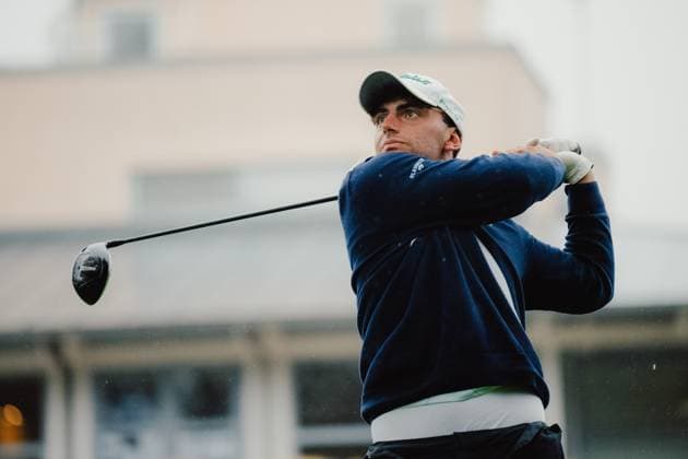 GOLF - DP World Tour Qualifying School EBREICHSDORF,AUSTRIA,26.SEP.25 - GOLF - DP World Tour Qualifying School, GC Schloss Ebreichsdorf. Image shows Flavio Michetti (ITA).  GEPAxpictures xAlexanderxSolc