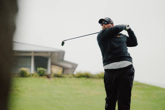 GOLF - DP World Tour Qualifying School EBREICHSDORF,AUSTRIA,26.SEP.25 - GOLF - DP World Tour Qualifying School, GC Schloss Ebreichsdorf. Image shows Mario Galiano Aguilar (ESP).  GEPAxpictures xAlexanderxSolc