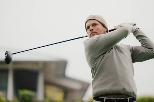 GOLF - DP World Tour Qualifying School EBREICHSDORF,AUSTRIA,26.SEP.25 - GOLF - DP World Tour Qualifying School, GC Schloss Ebreichsdorf. Image shows Bernard Neumayer (AUT).  GEPAxpictures xAlexanderxSolc
