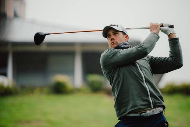 GOLF - DP World Tour Qualifying School EBREICHSDORF,AUSTRIA,26.SEP.25 - GOLF - DP World Tour Qualifying School, GC Schloss Ebreichsdorf. Image shows Timon Baltl (AUT).  GEPAxpictures xAlexanderxSolc