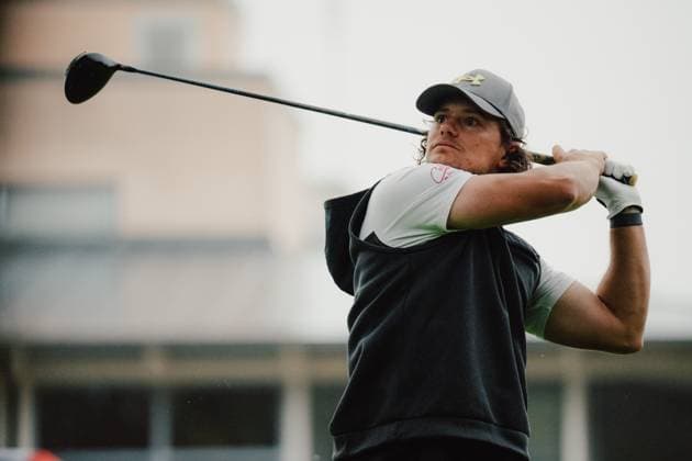 GOLF - DP World Tour Qualifying School EBREICHSDORF,AUSTRIA,26.SEP.25 - GOLF - DP World Tour Qualifying School, GC Schloss Ebreichsdorf. Image shows Baptiste Achard (FRA).  GEPAxpictures xAlexanderxSolc
