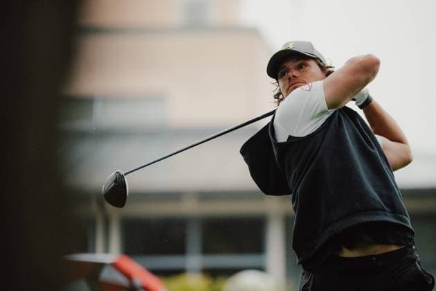 GOLF - DP World Tour Qualifying School EBREICHSDORF,AUSTRIA,26.SEP.25 - GOLF - DP World Tour Qualifying School, GC Schloss Ebreichsdorf. Image shows Baptiste Achard (FRA).  GEPAxpictures xAlexanderxSolc
