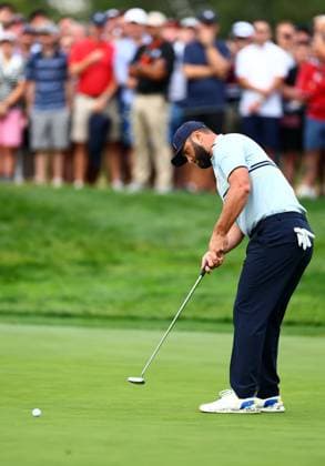 Jon Rahm of Team Europe 2025 Ryder Cup, Day One, Morning Foursomes, Golf, Bethpage Black Golf Course, New York, USA - 26 Sep 2025New York Bethpage Black Golf Course New York (NY) United States of America EDITORIAL USE ONLY No use with unauthorised audio, video, data, fixture lists, club league logos or live services. Online in-match use limited to 120 images, no video emulation. No use in betting, games or single club league player publications. Copyright: xJamesxMarsh Shutterstockx 15500199as
