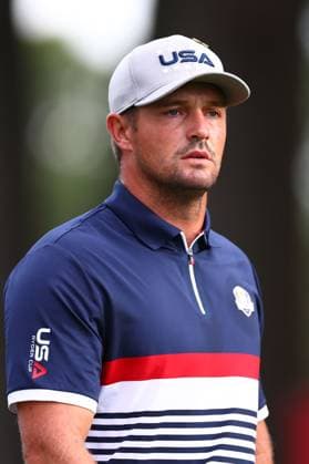 Bryson DeChambeau of Team USA 2025 Ryder Cup, Day One, Morning Foursomes, Golf, Bethpage Black Golf Course, New York, USA - 26 Sep 2025New York Bethpage Black Golf Course New York (NY) United States of America EDITORIAL USE ONLY No use with unauthorised audio, video, data, fixture lists, club league logos or live services. Online in-match use limited to 120 images, no video emulation. No use in betting, games or single club league player publications. Copyright: xJamesxMarsh Shutterstockx 15500199ba
