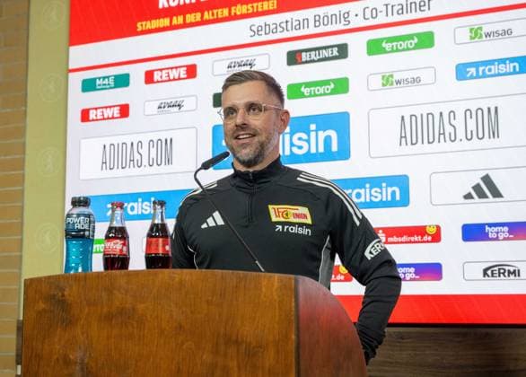 Football, 1st BL, FC Union Berlin, Press conference