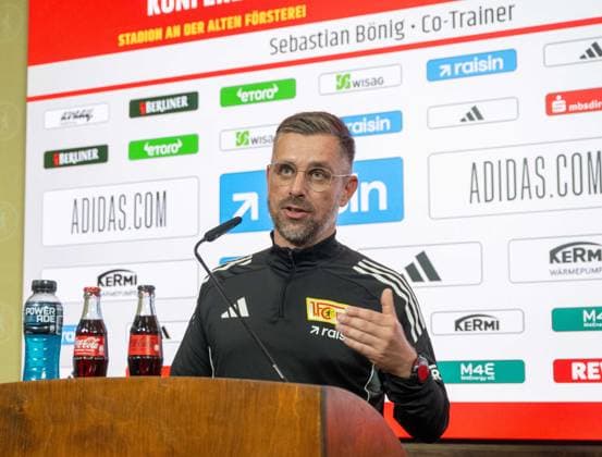 Soccer, Men, Season 2025 2026, 1 Bundesliga, 1 FC Union Berlin, Co Coach Sebastian Bönig 1 FC Union , 26 09 2025, Copyright: xMatthiasxKochx