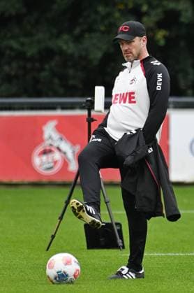 26 09 2025 , xophax, Soccer 1 Bundesliga, 1 FC Koeln 1 FC Köln Training Lukas Kwasniok DFL DFB REGULATIONS PROHIBIT ANY USE OF PHOTOGRAPHS as IMAGE SEQUENCES and or QUASI VIDEO Koeln