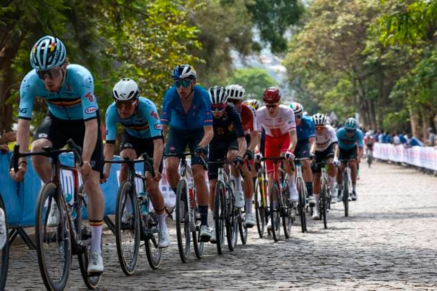 2025 UCI Road World Championships Kigali Rwanda 2025 UCI Road World Championships Kigali Rwanda - Men U23 Road Race - Kigali - Kigali 164,6 km - 26 09 2025 - Lorenzo Mark Finn (Italy) - photo Luca Bettini SprintCyclingAgency 2025 Kigali Rwanda  Copyright: xLucaxBettinix xSprintcyclingagencyx