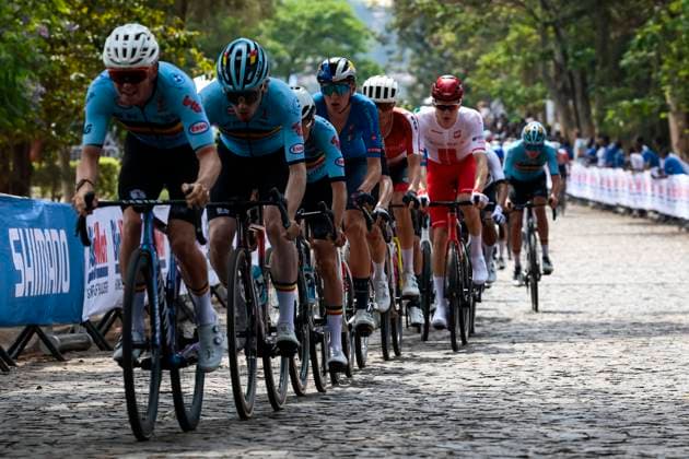 2025 UCI Road World Championships Kigali Rwanda 2025 UCI Road World Championships Kigali Rwanda - Men U23 Road Race - Kigali - Kigali 164,6 km - 26 09 2025 - Lorenzo Mark Finn (Italy) - photo Luca Bettini SprintCyclingAgency 2025 Kigali Rwanda  Copyright: xLucaxBettinix xSprintcyclingagencyx