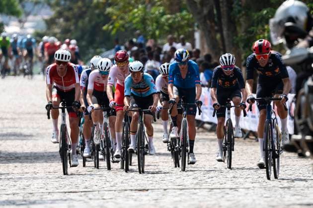 2025 UCI Road World Championships Kigali Rwanda 2025 UCI Road World Championships Kigali Rwanda - Men U23 Road Race - Kigali - Kigali 164,6 km - 26 09 2025 - Lorenzo Mark Finn (Italy) - photo Luca Bettini SprintCyclingAgency 2025 Kigali Rwanda  Copyright: xLucaxBettinix xSprintcyclingagencyx