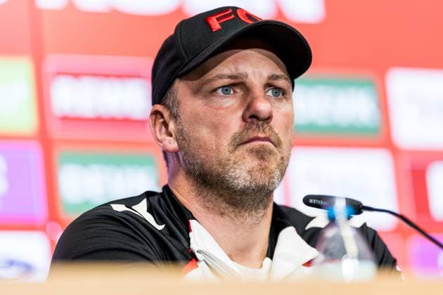 1 FC Köln Press Conference 26 09 2025 Lukas Kwasniok Coach 1 FC Köln Press Conference 1 FC Köln RheinEnergiestadion, 26 09 2025 Copyright: xBEAUTIFULxSPORTS Wunderlx