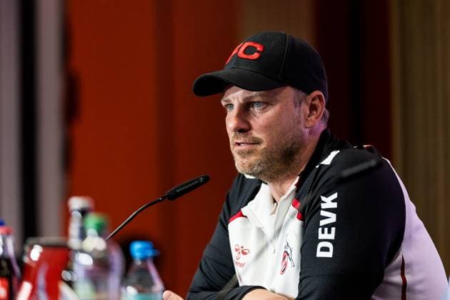 1 FC Köln Press Conference 26 09 2025 Lukas Kwasniok Coach 1 FC Köln Press Conference 1 FC Köln RheinEnergiestadion, 26 09 2025 Copyright: xBEAUTIFULxSPORTS Wunderlx
