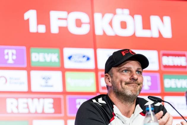 1 FC Köln Press Conference 26 09 2025 Lukas Kwasniok Coach 1 FC Köln Press Conference 1 FC Köln RheinEnergiestadion, 26 09 2025 Copyright: xBEAUTIFULxSPORTS Wunderlx