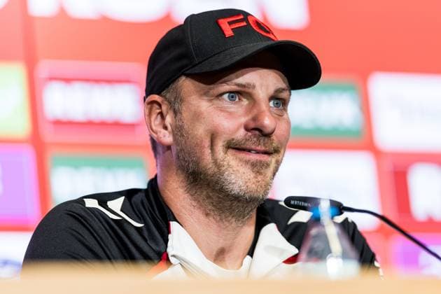 1 FC Köln Press Conference 26 09 2025 Lukas Kwasniok Coach 1 FC Köln Press Conference 1 FC Köln RheinEnergiestadion, 26 09 2025 Copyright: xBEAUTIFULxSPORTS Wunderlx