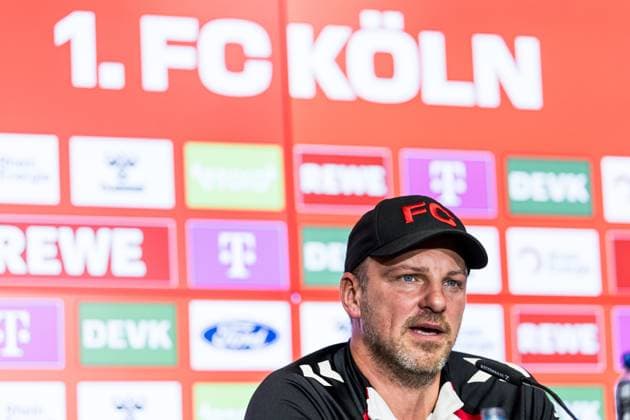 1 FC Köln Press Conference 26 09 2025 Lukas Kwasniok Coach 1 FC Köln Press Conference 1 FC Köln RheinEnergiestadion, 26 09 2025 Copyright: xBEAUTIFULxSPORTS Wunderlx