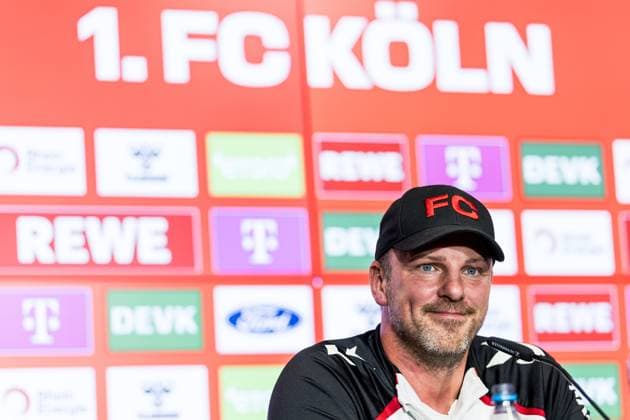 1 FC Köln Press Conference 26 09 2025 Lukas Kwasniok Coach 1 FC Köln Press Conference 1 FC Köln RheinEnergiestadion, 26 09 2025 Copyright: xBEAUTIFULxSPORTS Wunderlx