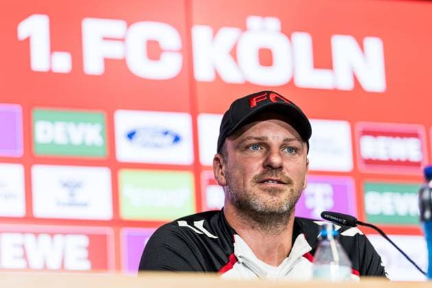 1 FC Köln Press Conference 26 09 2025 Lukas Kwasniok Coach 1 FC Köln Press Conference 1 FC Köln RheinEnergiestadion, 26 09 2025 Copyright: xBEAUTIFULxSPORTS Wunderlx