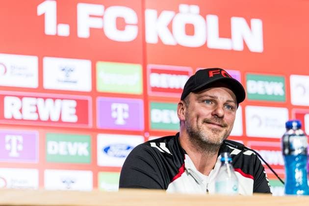 1 FC Köln Press Conference 26 09 2025 Lukas Kwasniok Coach 1 FC Köln Press Conference 1 FC Köln RheinEnergiestadion, 26 09 2025 Copyright: xBEAUTIFULxSPORTS Wunderlx