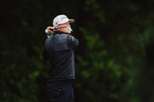 GOLF - DP World Tour Qualifying School EBREICHSDORF,AUSTRIA,26.SEP.25 - GOLF - DP World Tour Qualifying School, GC Schloss Ebreichsdorf. Image shows Lucas Nicolas Fallotico (ITA).  GEPAxpictures xAlexanderxSolc