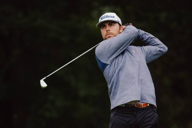 GOLF - DP World Tour Qualifying School EBREICHSDORF,AUSTRIA,26.SEP.25 - GOLF - DP World Tour Qualifying School, GC Schloss Ebreichsdorf. Image shows Alex Vogelsong (USA).  GEPAxpictures xAlexanderxSolc