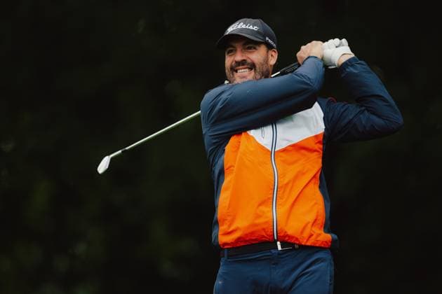 GOLF - DP World Tour Qualifying School EBREICHSDORF,AUSTRIA,26.SEP.25 - GOLF - DP World Tour Qualifying School, GC Schloss Ebreichsdorf. Image shows David Borda (ESP).  GEPAxpictures xAlexanderxSolc