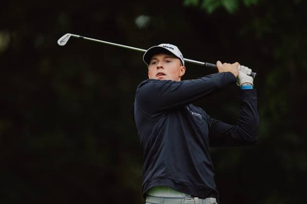 GOLF - DP World Tour Qualifying School EBREICHSDORF,AUSTRIA,26.SEP.25 - GOLF - DP World Tour Qualifying School, GC Schloss Ebreichsdorf. Image shows Mark Power (IRL).  GEPAxpictures xAlexanderxSolc