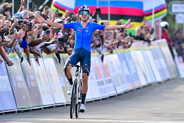FINN Lorenzo Italy Road Race Men U23 Road World Championships Rwanda FINN Lorenzo Italy Road Race Men U23 29th World Championships MU Road Race WC One day race, Kigali, 164 6km UCI Road World Championships 2025 in Kigali Rwanda 2025 UCI Road World Championships Kigali Rwanda 26 09 2025