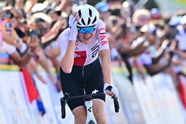HUBER Jan Switzerland Road Race Men U23 Road World Championships Rwanda HUBER Jan Switzerland FINN Road Race Men U23 29th World Championships MU Road Race WC One day race, Kigali, 164 6km UCI Road World Championships 2025 in Kigali Rwanda 2025 UCI Road World Championships Kigali Rwanda 26 09 2025