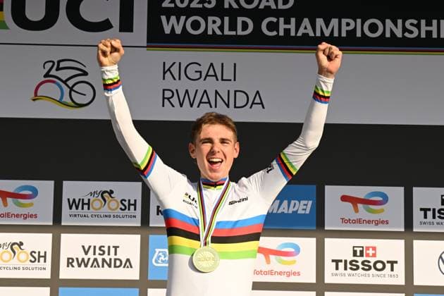 26-09-2025 World Championships U23; 2025, Red Bull - Bora Hansgrohe Development; Finn, Lorenzo Mark; Kigali; 