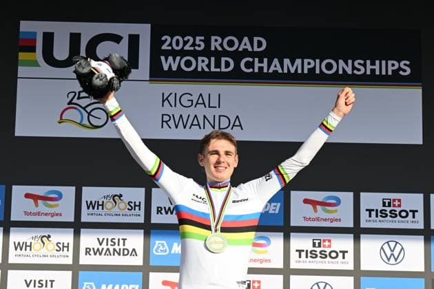 26-09-2025 World Championships U23; 2025, Red Bull - Bora Hansgrohe Development; Finn, Lorenzo Mark; Kigali; 