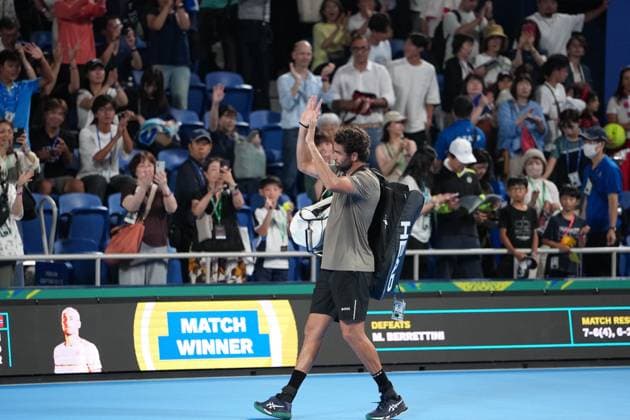 Norway s Casper Ruud beat Italy s Matteo Berrettini in Men s singles 2nd round match in Japan open tennis tournament ATP500 2025 at Ariake Tennis stadium in Tokyo, Japan on September 26, 2025  Copyright: xRanjithxKumar IPAxSportx xipa-agency.netx xx IPA_65779094 IPA_Agency_IPA65779094