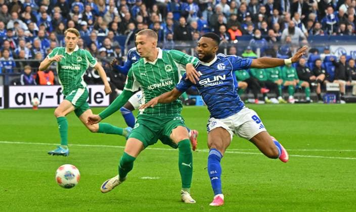 Football, 2. BL, FC Schalke 04 - SpVgg Greuther Fürth