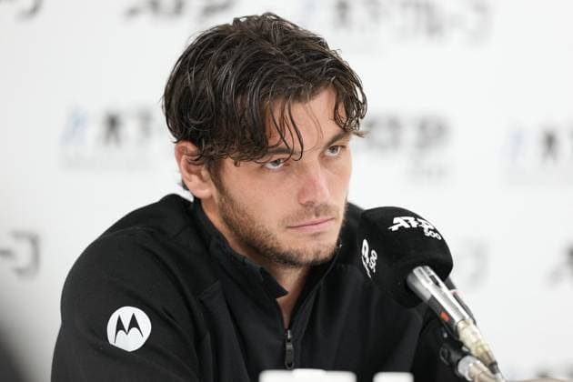 Tennis, ATP tournament in Tokyo, Press conference