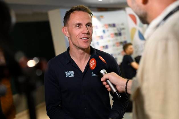 UCI 2025 Road World Championship, WM, Weltmeisterschaft Kigali 26 09 2025 - media activities KIGALI, RWANDA - SEPTEMBER 26 : Pauwels Serge (BEL) National coach of the Belgian cycling team - Road Men U23 and Elite pictured during a press conference, PK, Pressekonferenz prior the Men Elite cycling road race of the UCI Road World Championships 2025 92nd edition an UCI World Championships cycling race of 267.5 km with start in Kigali and finish in Kigali on September 26, 2025 in Kigali, Rwanda, 26 09 2025 Kigali Rwanda  Copyright: xJanxDexMeuleneirx