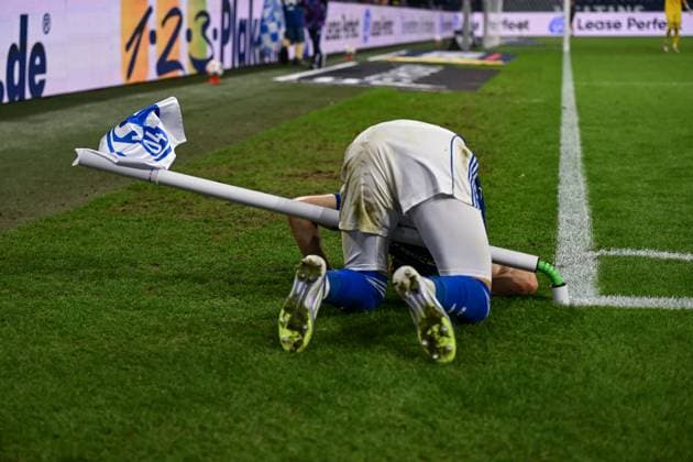 26 09 2025, Football, 2 Bundesliga, Season 2025 2026, Matchday 7, FC Schalke 04 SpVgg Greuther Fürth, Soufiane El Faouzi FC Schalke 04 xRHR PHOTO YYx Copyright: KROEGER RHR-FOTOx RHR-FOTO YY