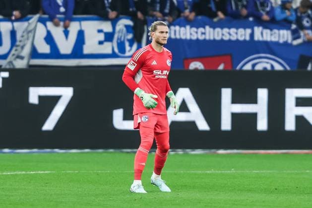 Sports, Football, 2 Bundesliga Season 2025 2026 7 Matchday FC Schalke 04 SpVgg Greuther Fürth 26 09 2025, VELTINS Arena Loris Karius FC Schalke 04, 1 Gelsenkirchen VELTINS Arena Nordrhein Westfalen Germany