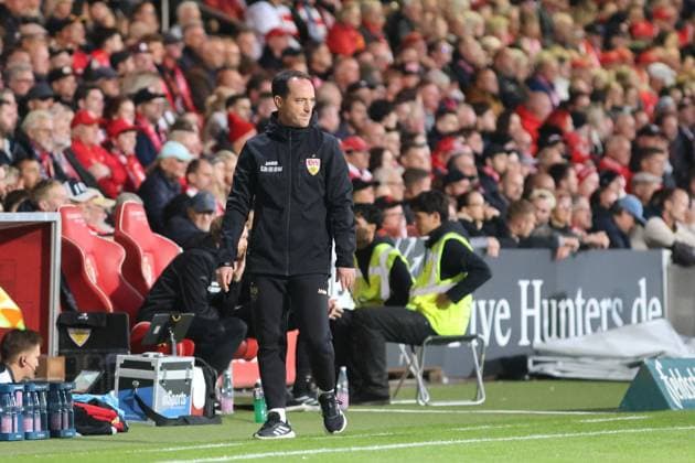Coach Nico Willig Stuttgart Football 3 Liga 2025 2026 FC Energie Cottbus VfB Stuttgart II