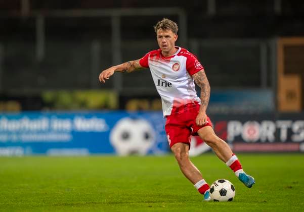 David Kammerbauer Sportfreunde Siegen, 3 Sportfreunde Siegen VfL Bochum U21 26 09 2025 Soccer, Regionalliga West, 10 Matchday, GER, Siegen, Leimbachstadion Siegen Copyright: HMBxMedia xMarcoxBader