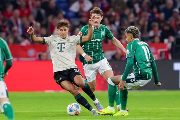 Football, 1st BL, FC Bayern Munich - SV Werder Bremen