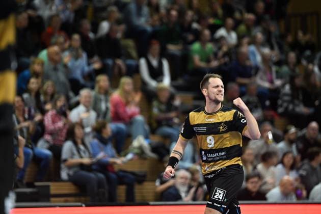 Julius Dierberg HC Elbflorenz 2006, 9 HC Elbflorenz 2006 vs VfL Luebeck Schwartau, 2 Handball Bundesliga Men, Season 2025 2026, 26 09 2025 HC Elbflorenz 2006 vs VfL Luebeck Schwartau, 2 Handball Bundesliga Men, Season 2025 2026, 26 09 2025 Dresden Copyright: xEibner-Pressefoto xHoepnerx EP_PHR