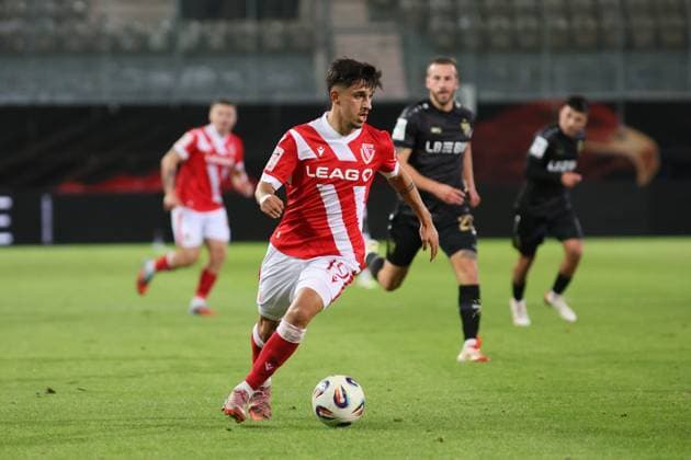 19 Jannis Boziaris Energie Cottbus Football 3 Liga 2025 2026 FC Energie Cottbus VfB Stuttgart II