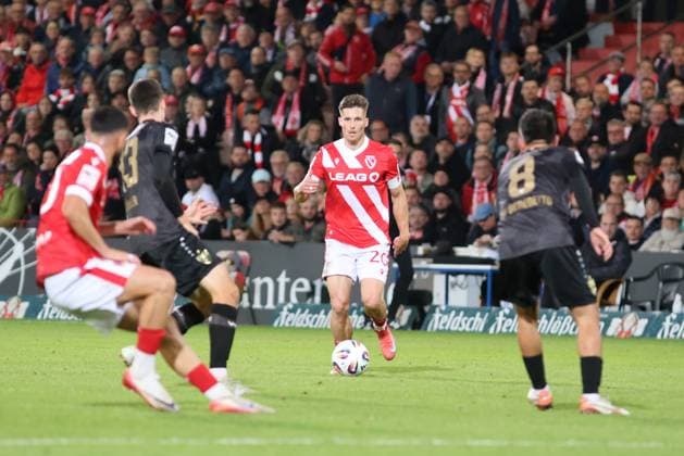20 Axel Borgmann Energie Cottbus, M Football 3 Liga 2025 2026 FC Energie Cottbus VfB Stuttgart II